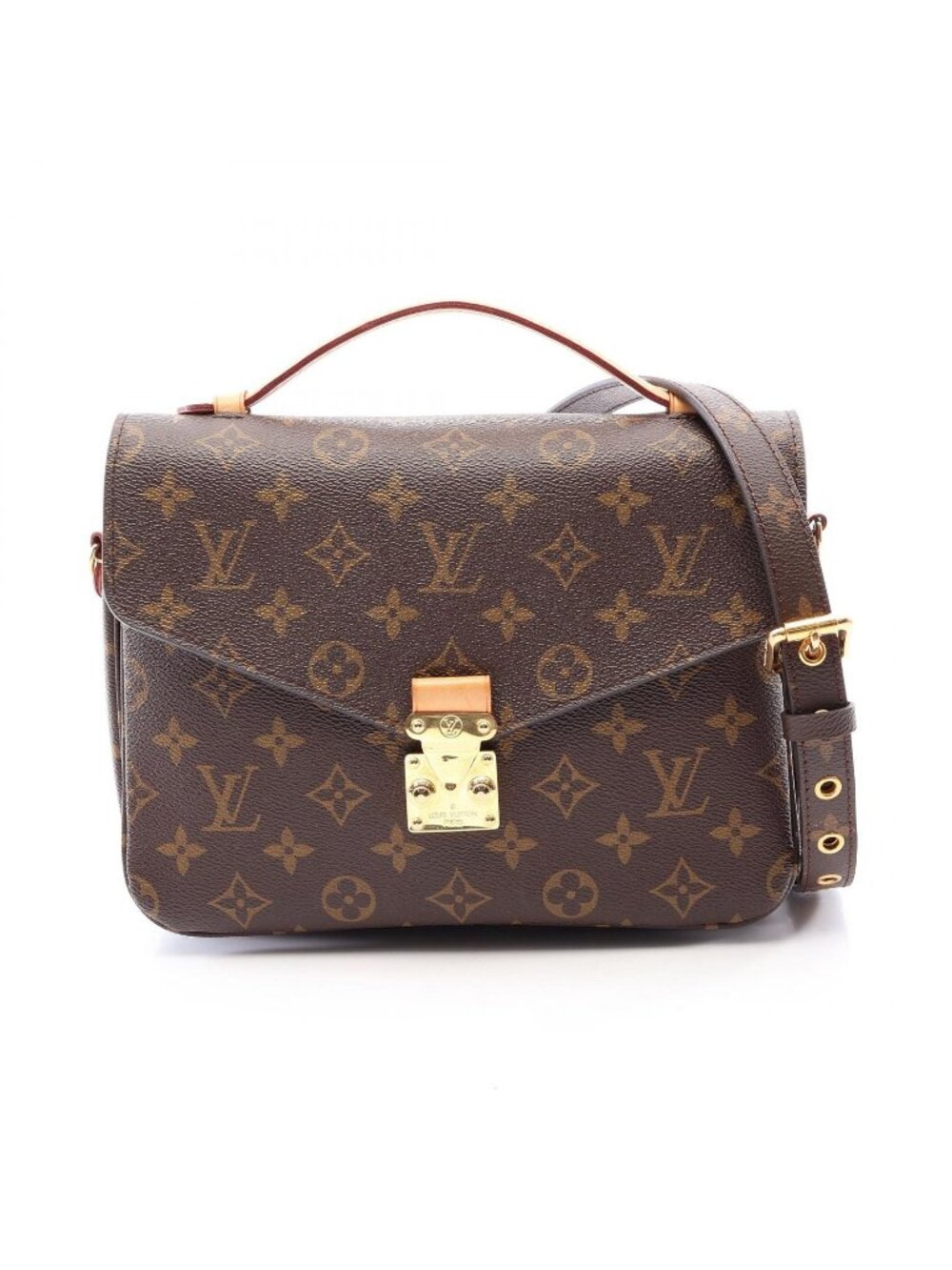 Louis Vuitton Handbag Pochette Metis MM Monogram Leather